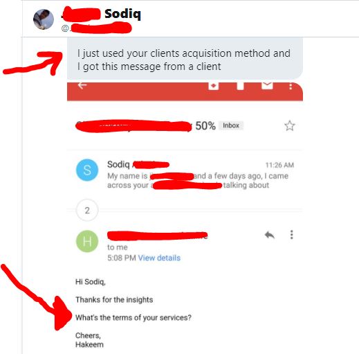 Sodiq-testimonial-Client-response