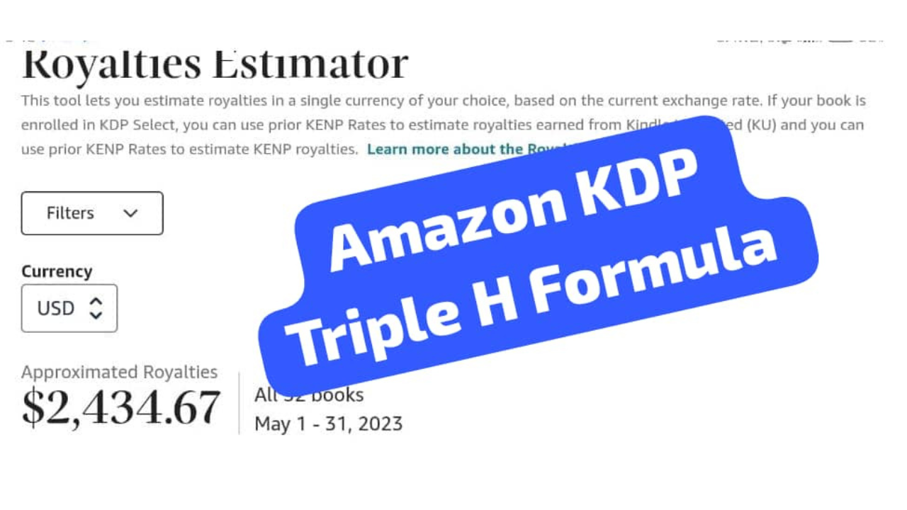 Amazon KDP Triple H Formula