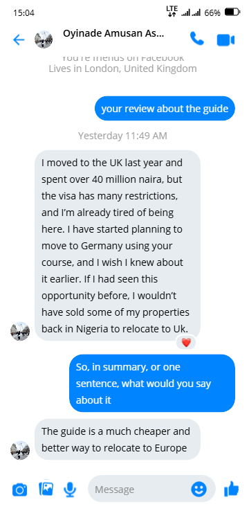 Oyinlade Testimonial
